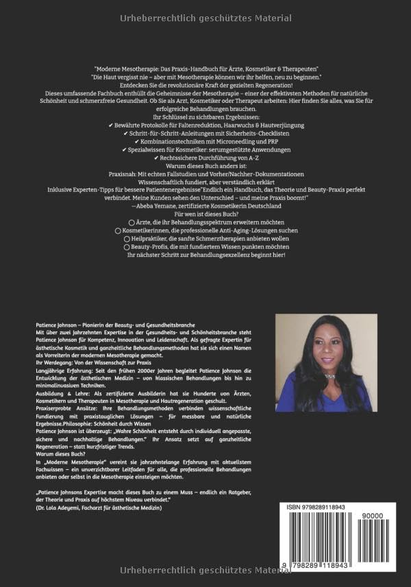 Mesotherapy Mastery - The Ultimate Guide to Hair Regrowth, Wrinkle Reduction & Skin Rejuvenation Hardcover - Image 3