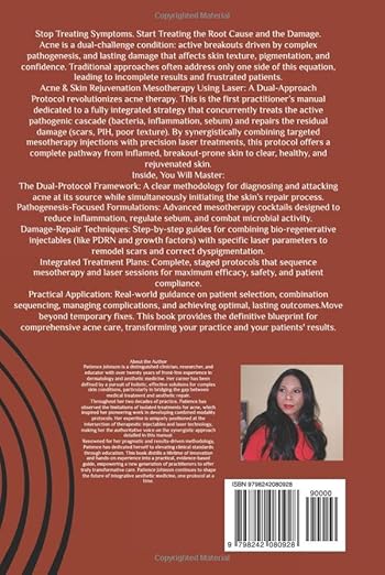 Acne & Skin Rejuvenation Mesotherapy Using Laser Hardcover By Patience Johnson - Image 2