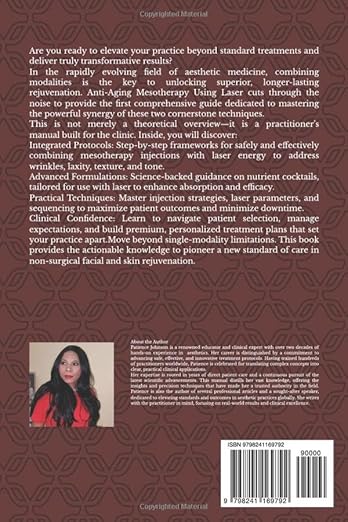 Anti-Aging Mesotherapy Using Laser Book By Patience Johnson Hardcover - Image 2