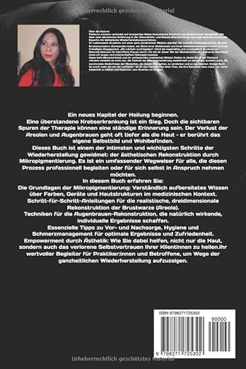 Areola- und Augenbrauen-Rekonstruktion Taschenbuch - Patience Johnson - Image 2