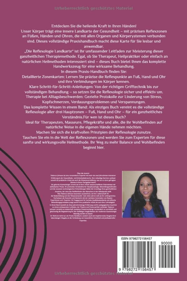 Die Reflexologie Landkarte TaschenBuch - Patience Johnson - Image 2