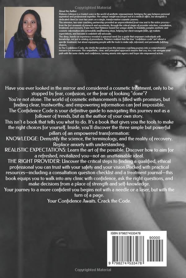 The Confidence Code: How Cosmetic Treatments Can Empower Your Life Book By Patience Johnson - Image 2