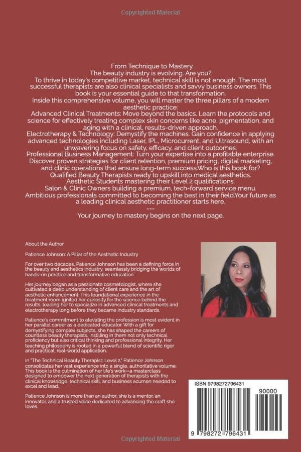 The Technical Beauty Therapist: Level 2 Book By Patience Johnson - Image 2