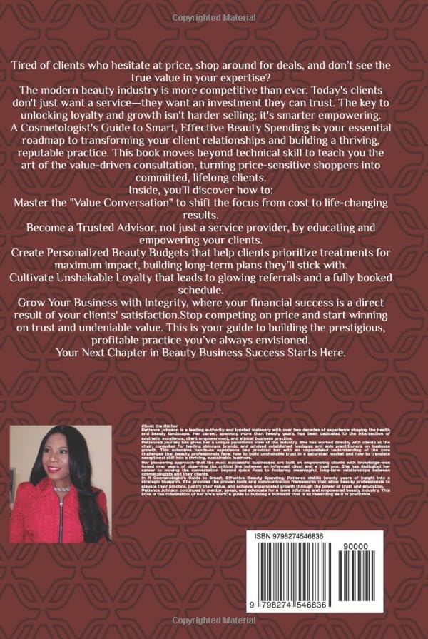A Cosmetologist's Guide to Smart, Effective Beauty Spending Paperback By Patience Johnson - Image 2