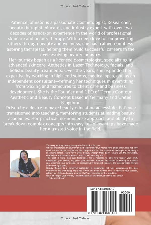 Beauty Therapy Made Easy Hardcover By Patience Johnson - Image 2