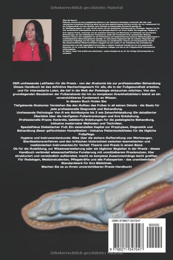 Das Podologie Praxis-Handbuch Taschenbuch - Patience Johnson - Image 2