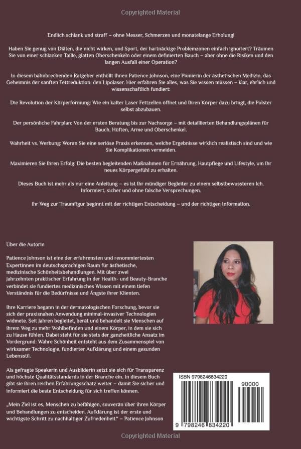 Der sanfte Weg zur Körperformung mit Lipolaser Gebundenesbuch - Patience Johnson - Image 2