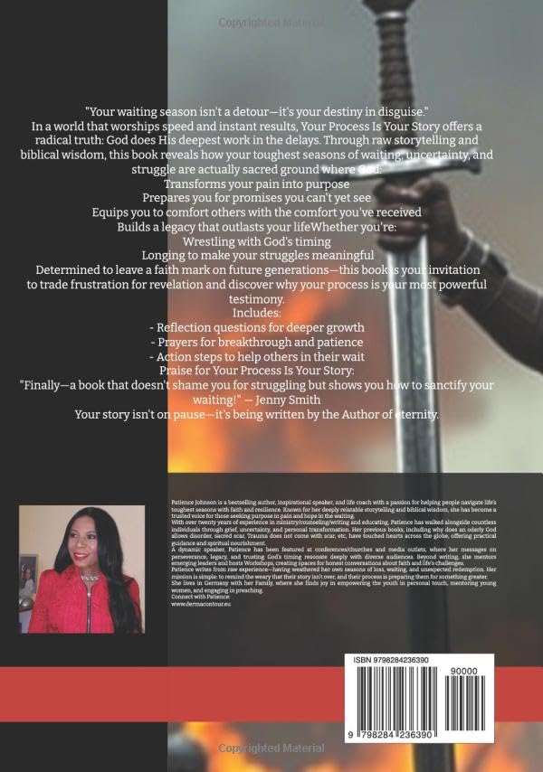Go through the Process Armored Inspirational book By Patience Johnson Hardcover - Image 2