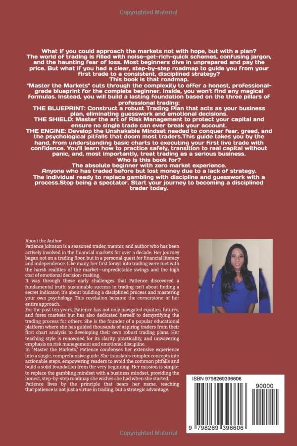 Master the Markets Paperback Book By Patience Johnson - Image 2