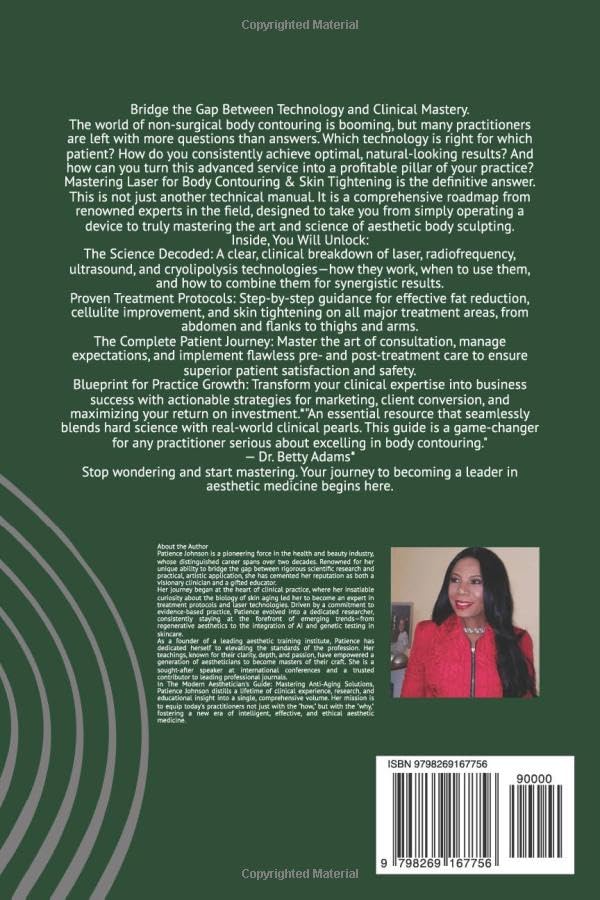 Mastering Laser for Body Contouring & Skin Tightening Paperback By Patience Johnson - Image 2