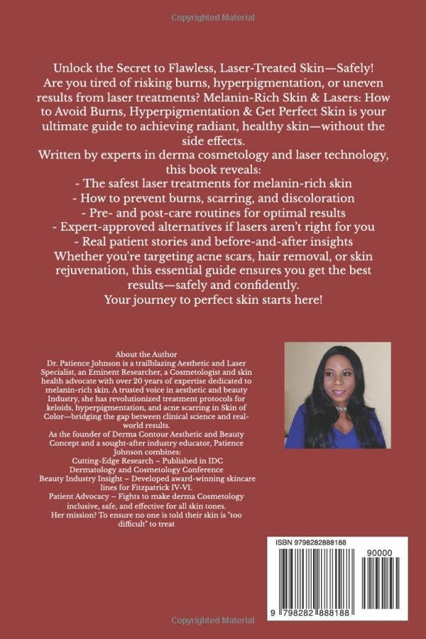 Melanin-Rich Skin & Lasers Paperback By Patience Johnson - Image 2