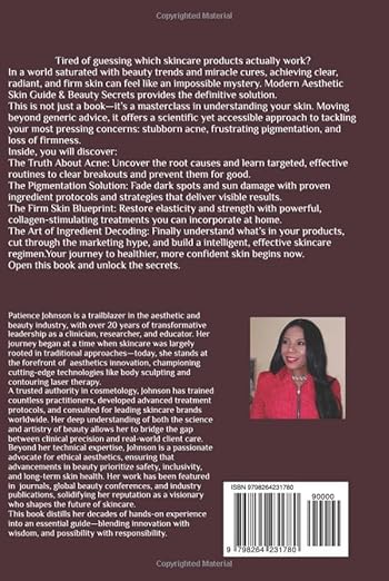 Modern Aesthetic Skin Guide & Beauty Secrets Hardcover Book By Patience Johnson - Image 2