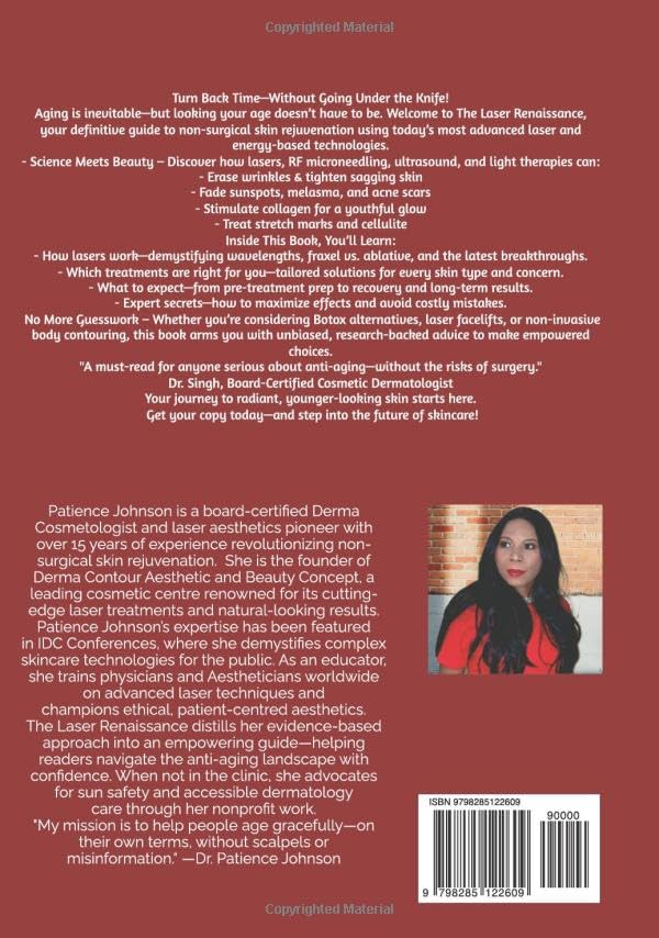 Non-Invasive Skin Rejuvenation & Anti-Aging Hardcover By Patience Johnson - Image 2