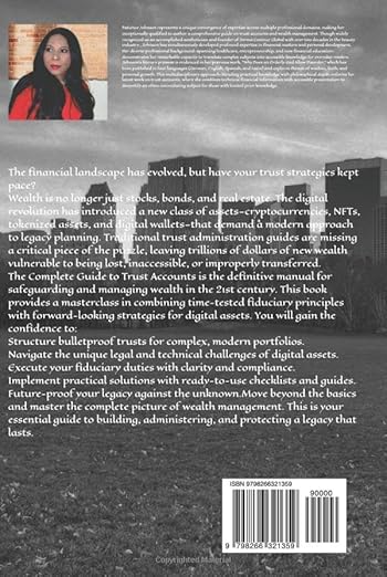 The Complete Guide to Trust Accounts Hardcover Book By Patience Johnson - Image 2