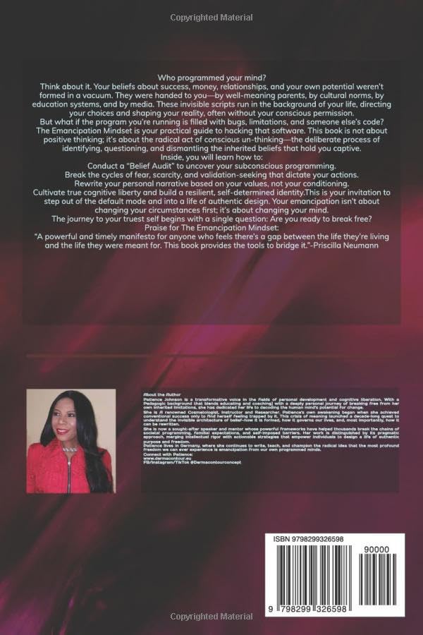 The Emancipation Mindset Paperback Book By Patience Johnson - Image 2