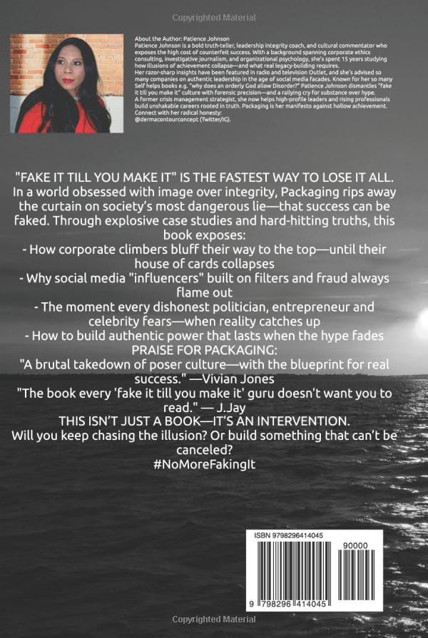 When "Fake It Till You Make It" Goes Wrong Hardcover Book By Patience Johnson - Image 3