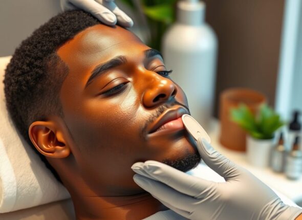 derma contour male model